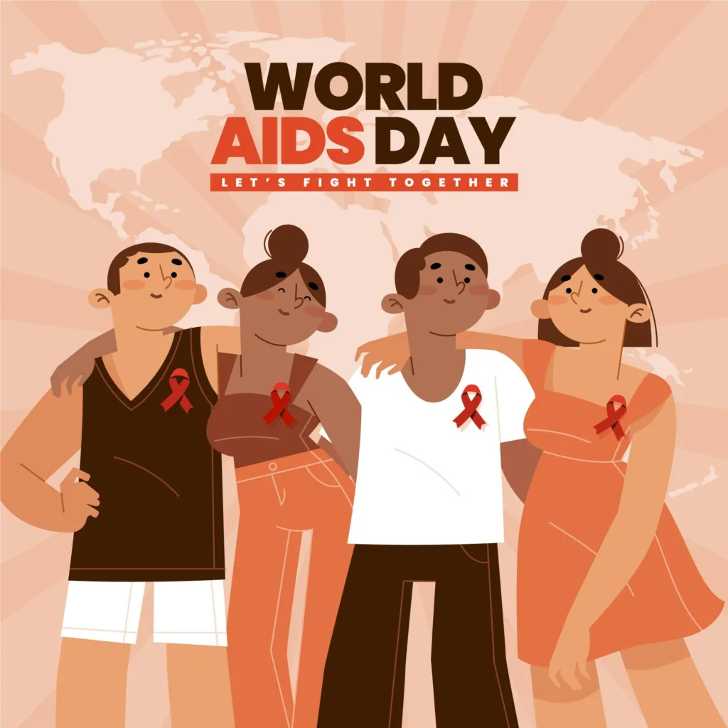 World AIDS Day vector Poster