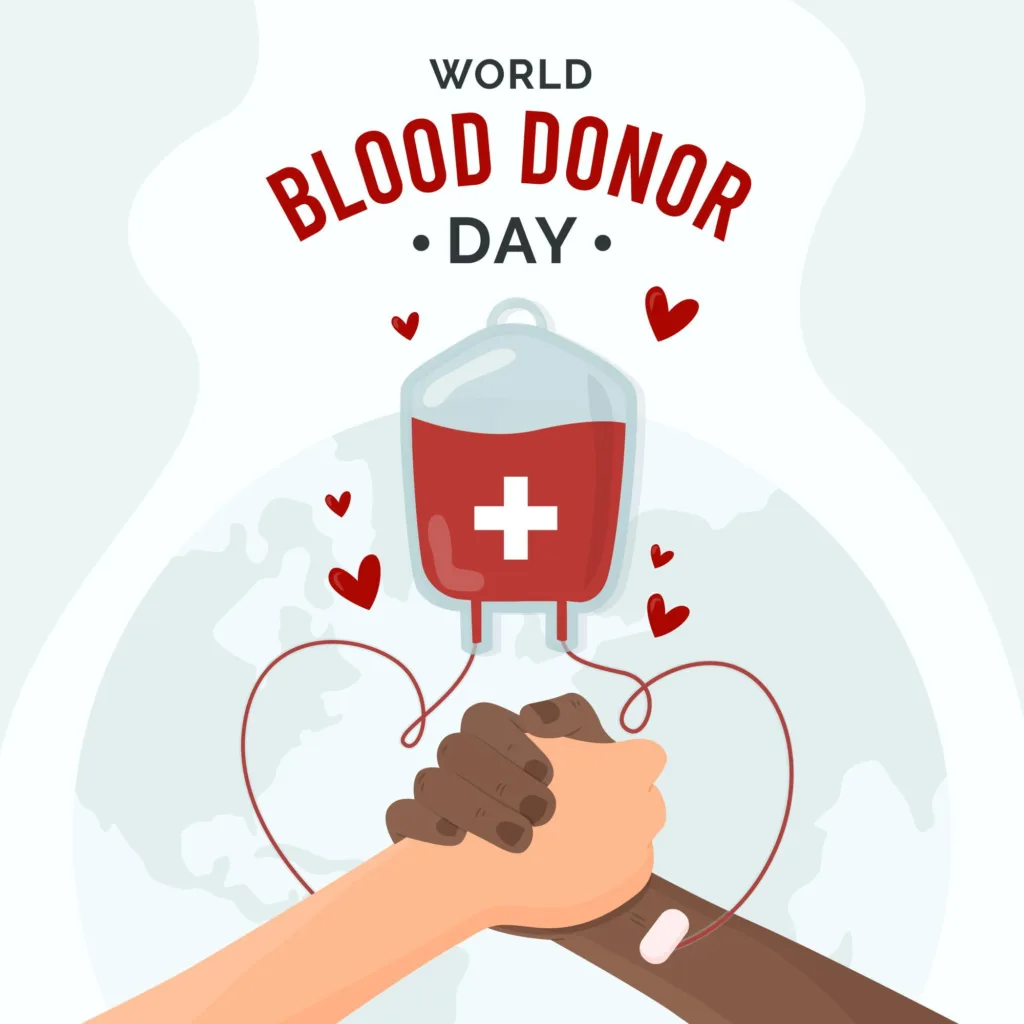World Blood Donor Day illustration