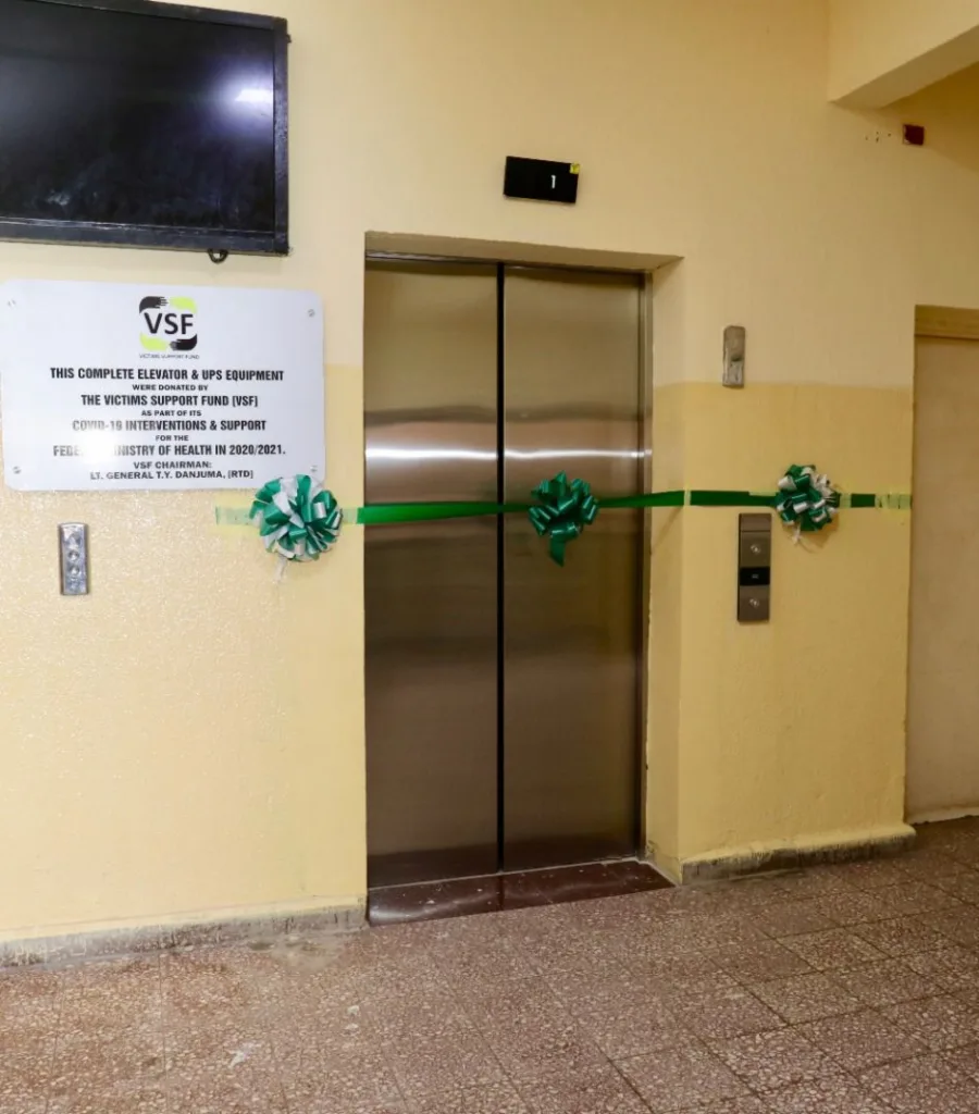 VSF elevator to health ministry