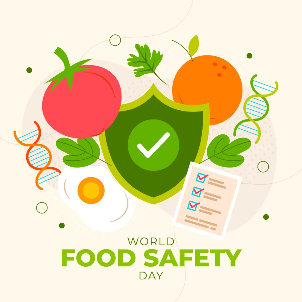 World Food safety day illustration