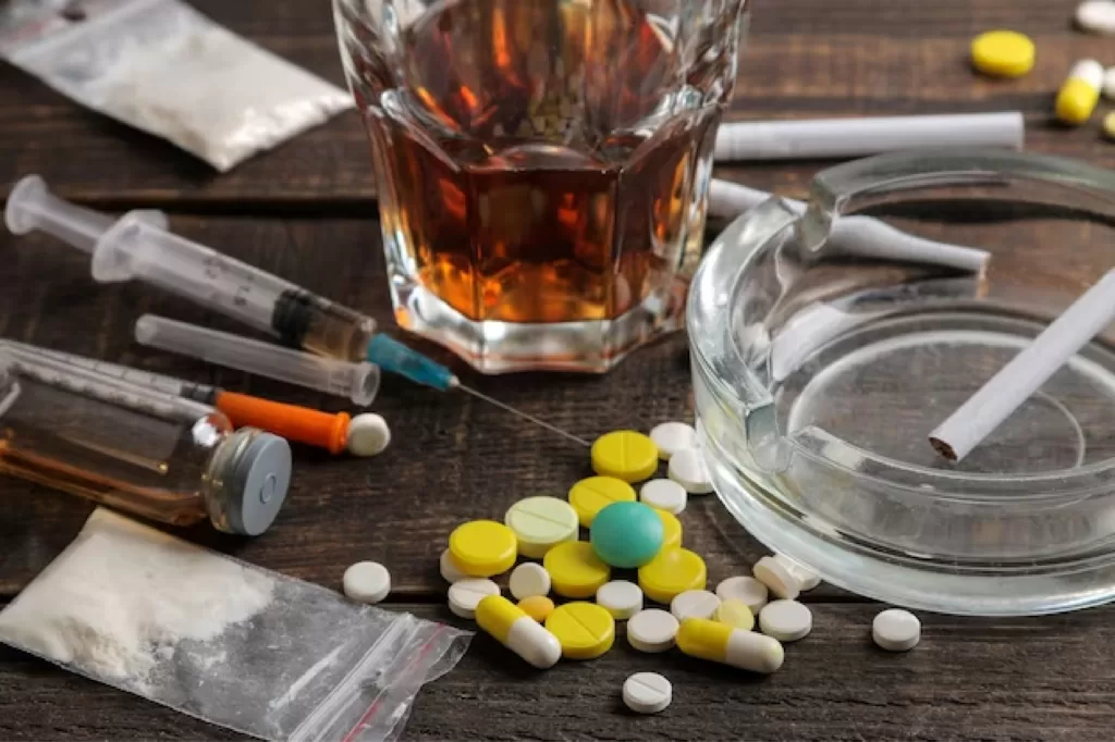 Various addictive drugs