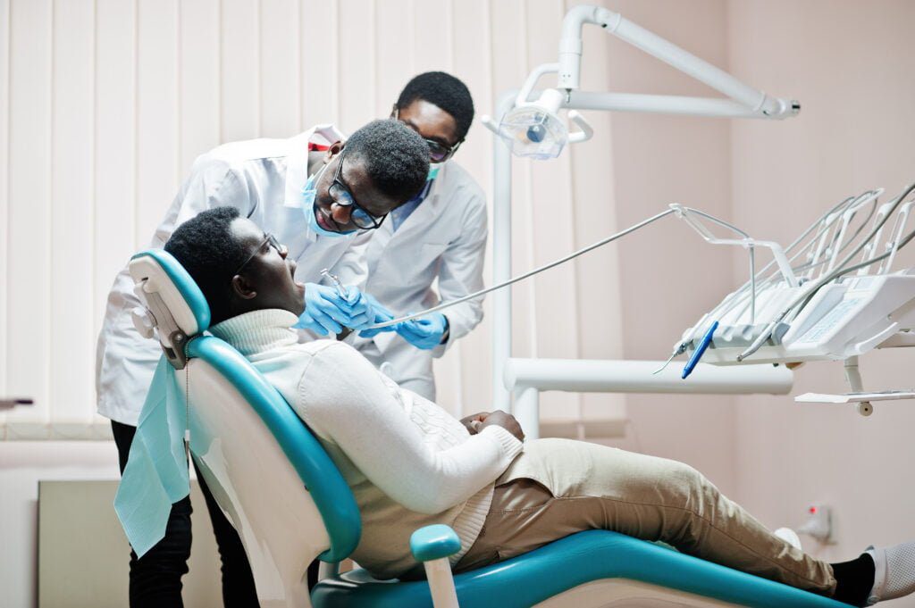 Patient in dental chair | Freepik